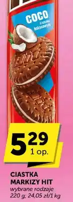 ABC Ciastka Markizy Hit COCO o smaku kokosowym oferta