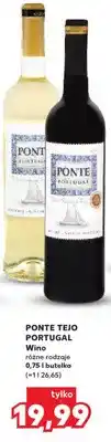 Kaufland Wino Teio Portugal 0,75 l, różne rodzaje oferta