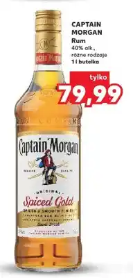 Kaufland Rum Original 1 l, różne rodzaje oferta