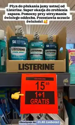 ALDI Płyn do płukania jamy ustnej Cool Mint oferta