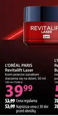Hebe Revitalift Laser krem przeciw oznakom starzenia się na dzień oferta