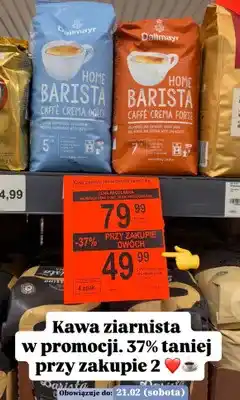 ALDI Kawa ziarnista Home Barista Caffe Crema Forte oferta