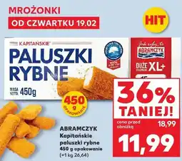 Kaufland Paluszki rybne kapitańskie oferta