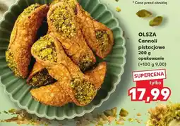 Kaufland Cannoli pistacjowe oferta