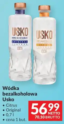 Makro Wódka bezalkoholowa Usko oferta