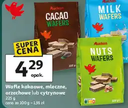 Auchan Wafle Auchan oferta