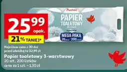 Auchan Papier toaletowy Auchan oferta