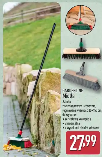 ALDI Miotła Gardenline oferta