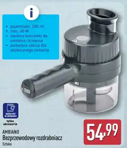 ALDI Rozdrabniacz Ambiano oferta