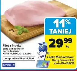 Carrefour Filet z indyka Carrefour oferta