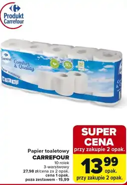 Carrefour Papier toaletowy Carrefour oferta
