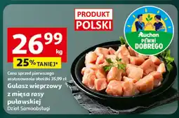Auchan Gulasz wieprzowy Polski oferta