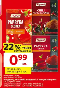 Auchan Przyprawa Prymat oferta