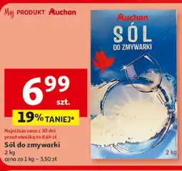 Auchan Sól do zmywarki Auchan oferta