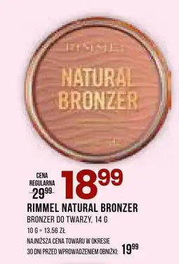 Drogerie Natura Bronzer do twarzy Rimmel oferta