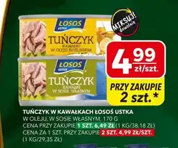 Top Market Tuńczyk w sosie własnym Łosoś oferta