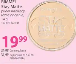 Hebe Puder matujący Rimmel oferta