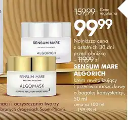 SuperPharm Krem przeciwzmarszczkowy Sensum Mare oferta