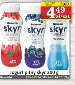 Marmax Bakoma jogurt pitny skyr oferta