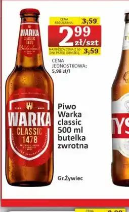 Marmax Piwo Warka classic oferta