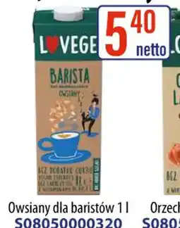 AT Lovege Owsiany dla baristów oferta