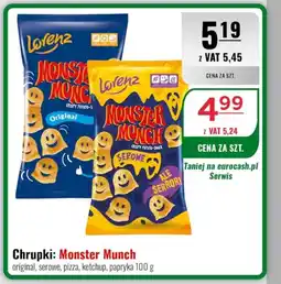 Eurocash Chrupki: Monster Munch oferta