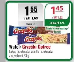 Eurocash Wafel: Grześki Gofree oferta
