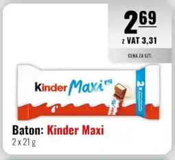 Eurocash Baton: Kinder Maxi oferta