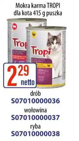 AT Mokra karma Tropi dla kota oferta