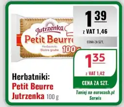 Eurocash Herbatniki: Petit Beurre Jutrzenka oferta