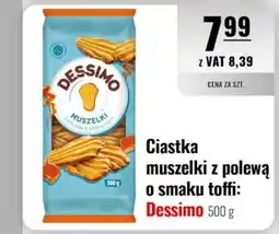 Eurocash Ciastka muszelki z polewą o smaku toffi: Dessimo oferta