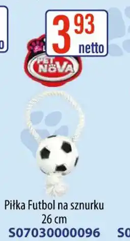 AT Pet Nova Piłka Futbol na sznurku oferta