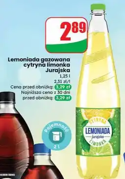 Dino Lemoniada gazowana cytryna limonka jurajska oferta