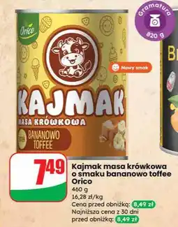 Dino Masa krówkowa o smaku bananowo toffee oferta