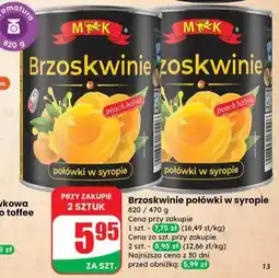 Dino Brzoskwinie połówki w syropie oferta