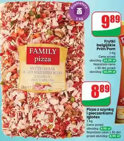 Dino Pizza z szynką i pieczarkami oferta