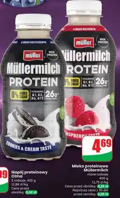 Dino Mleko proteinowe raspberry taste oferta