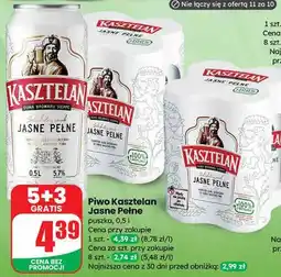 Dino Piwo Kasztelan Jasne Pełne puszka oferta