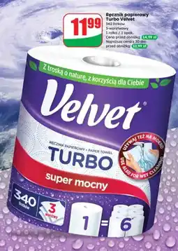 Dino Ręcznik papierowy Turbo Velvet 3-warstwowy oferta