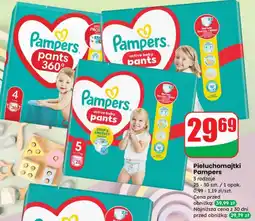 Dino Pieluchomajtki Pampers oferta