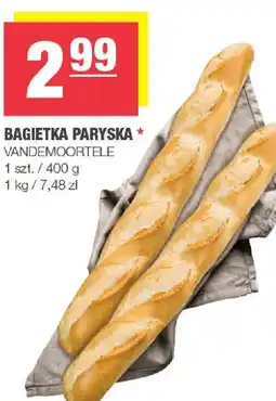 EuroSPAR Bagietka Paryska Vandemoortele oferta