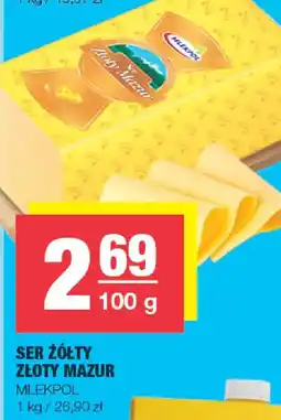 EuroSPAR Ser żółty Złoty Mazur oferta