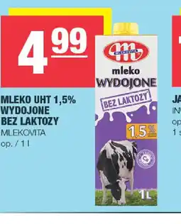 EuroSPAR Mlekovita Mleko UHT 1,5% Wydojone Bez Laktozy oferta