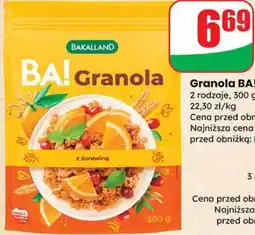 Dino Granola BA! Bakalland oferta