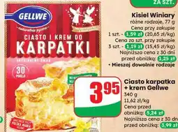 Dino Ciasto karpatka + krem Gellwe oferta