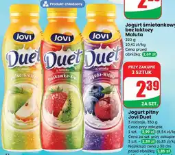 Dino Jogurt pitny Jovi Duet oferta