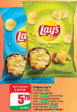 Dino Chipsy Lay's oferta