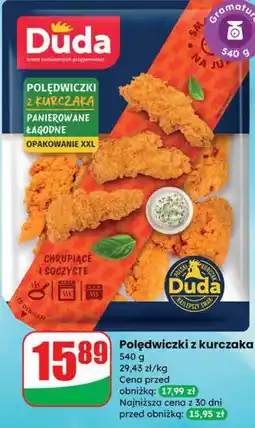 Dino Polędwiczki z kurczaka panierowane łagodne Duda oferta