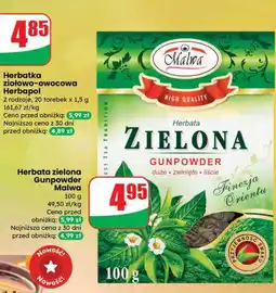 Dino Herbata zielona Gunpowder Malwa oferta