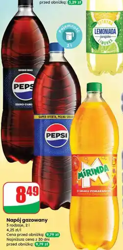 Dino Napój gazowany (Pepsi, Mirinda) oferta